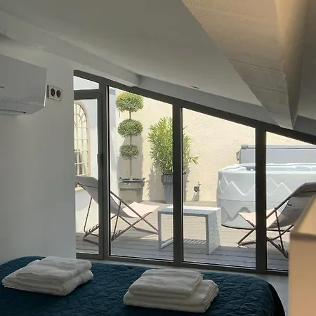 Lejlighed Le Rooftop Tropezien *